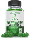 Atlantis Nutrition Ashwagandha Gummies - 1500 MG par service - favorise le calme, améliore l'humeur, stimule les niveaux d'énergie et renforce le système immunitaire - formulé avec vitamine D et zinc - Vegan