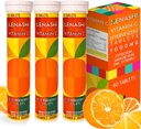 Vitamine C Comprimés effervescents 1000mg avec Magnésium Zinc Vitamine E & Potassium Vitamine C Efervescente 60 Tableaux 3 Pack Vitamine C