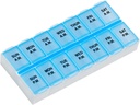 Ézy Dose Bleu, Blanc Pill 7 Day Organisateur 67375