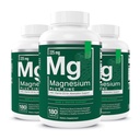 Éléments essentiels Magnésium Plus Zinc avec vitamine D3-Définition scientifique du cœur, os et soutien musculaire 225mg Complexe de Magnésium triple-strength avec Glycinat, Malate, Citrate