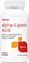 GNC acide alpha-lipoïque 300mg, joue un rôle important dans le métabolisme de l'énergie cellulaire, 60 comte