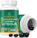 Supplément liposomique de 800 MG - Absorption maximale, supplément antioxydant premium pour le cerveau et le bien-être général, 60 softgels - 30 jours d'approvisionnement