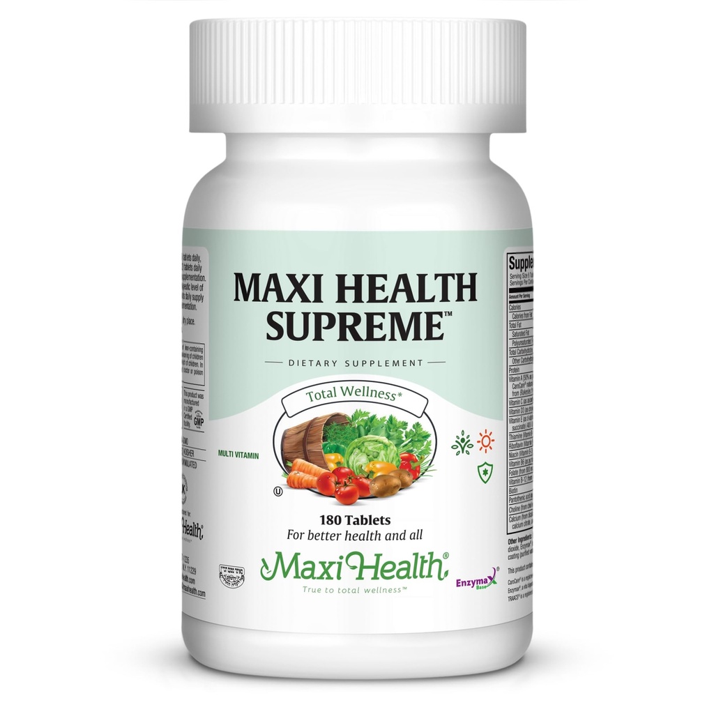 Multivitamine pour les hommes et les femmes – Multi quotidien suprême à haute puissance avec minéraux, CoQ10 et antioxydants – Énergie, soutien immunitaire, os, coeur et bien-être – comprimés de vitamine A, C, D, E, B12, B6 et Biotine 180