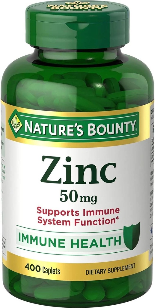 Zinc 50mg 400 Nombre