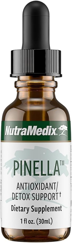 NutraMedix Pinella - Liquid Anise Drops to Help Support Detox, Cleansing, Concentration & Brain Health - Pimpinella Anisum Extract May Help to Fight Occasional Brain Fog (1 oz / 30 ml)