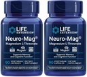 Prolongation de vie Neuro-mag Magnésium L-thréonate, 90 Compte (paquet de 2)