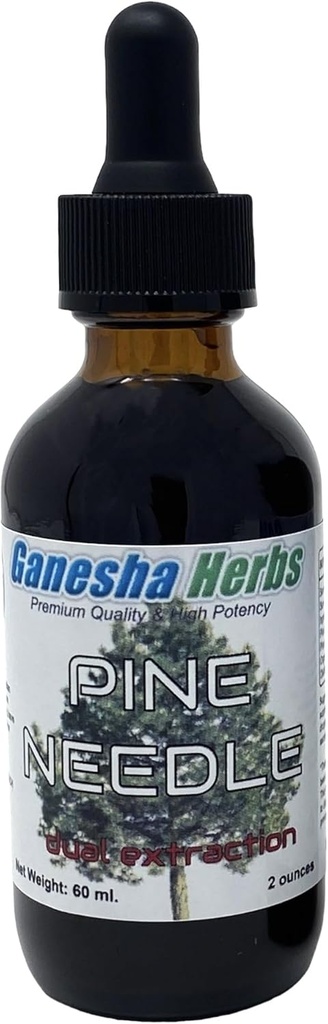 Aiguille de pin Teinture liquide Herbal Liquide Dual Extract Acid Shikimic - 2 Oz