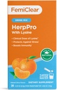 FemiClear HerpPro Drink Mix, with L-Lysine 3000mg, Zinc, Vitamins A & C, Ashwagandha, Immunity & Stress Supplement for Women & Men, 20 Stick Packets