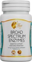 Cocó Mars N.M.D Enzymes à large spectre- 18 Enzymes pour le Gluten-Lactose-Digestive Support - Adultes et enfants résistants à l'acide et à la bile - Sans lait, végétalien, 460 mg Mélange propriétaire, 60 Capsules