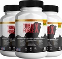 Force tribale X Supplément naturel extra-fort, 60 comprimés, sans gluten, sans OGM, 30 jours d'approvisionnement (3)