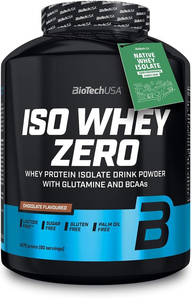 BioTech USA Iso Whey Zero 2270g Goûtez au chocolat par BiotechUSA