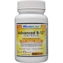 Laboratoires Wonder Vitamine B12 (1000 mcg), B6 (5mg), Acide folique (400 mcg) et Biotine (25 mcg) - Formulé avec de la vitamine méthylcobalamine B-12 (100 comprimés)
