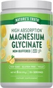 La vérité de la nature Magnésium Glycinate Poudre de 6 oz de citron Flavor de citron
