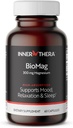 Magnésium Glycinate & Malate Complex (300 mg) Chélaté pour Absorption maximale (300 mg) soutient la santé cardiaque, les os forts, les muscles, un meilleur sommeil (60 capsules) sans gluten, sans OGM, végétalien
