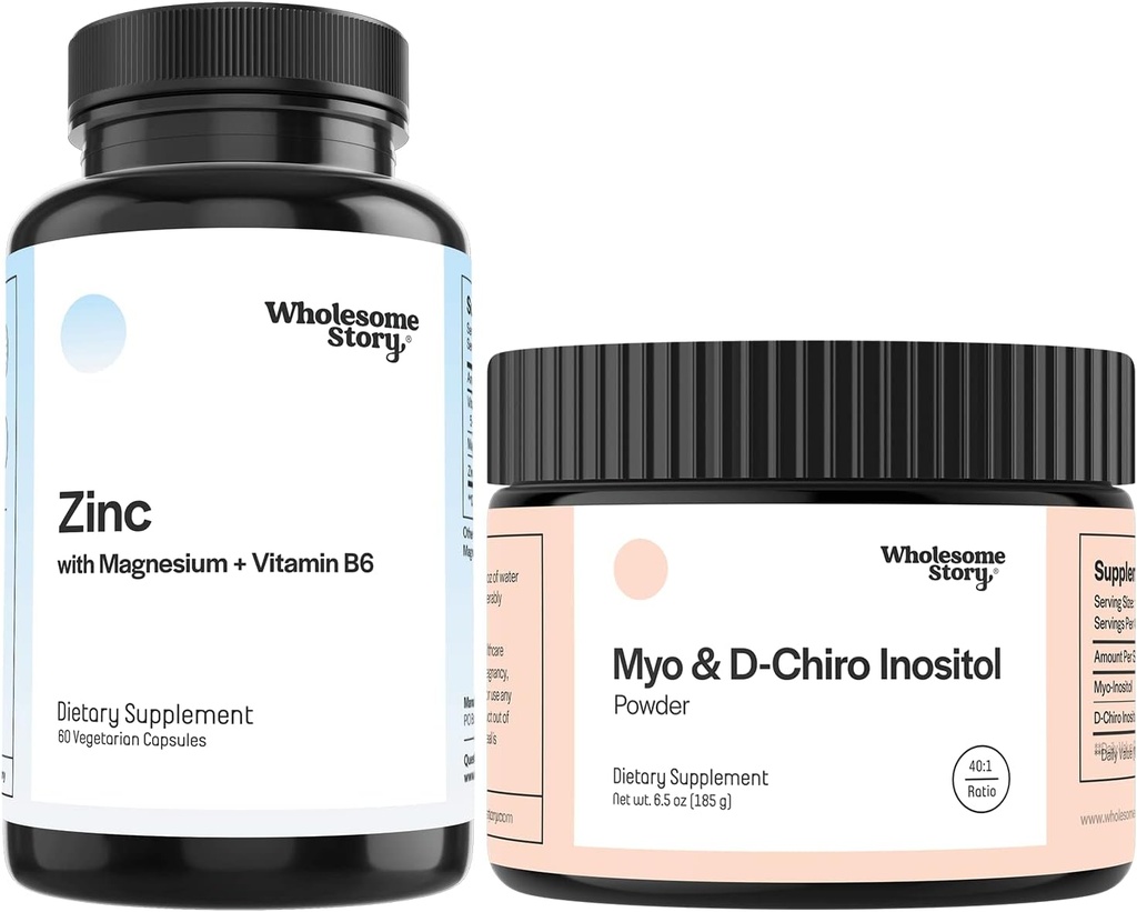 Zinc, Magnésium + Myo & D Chiro Inositol.