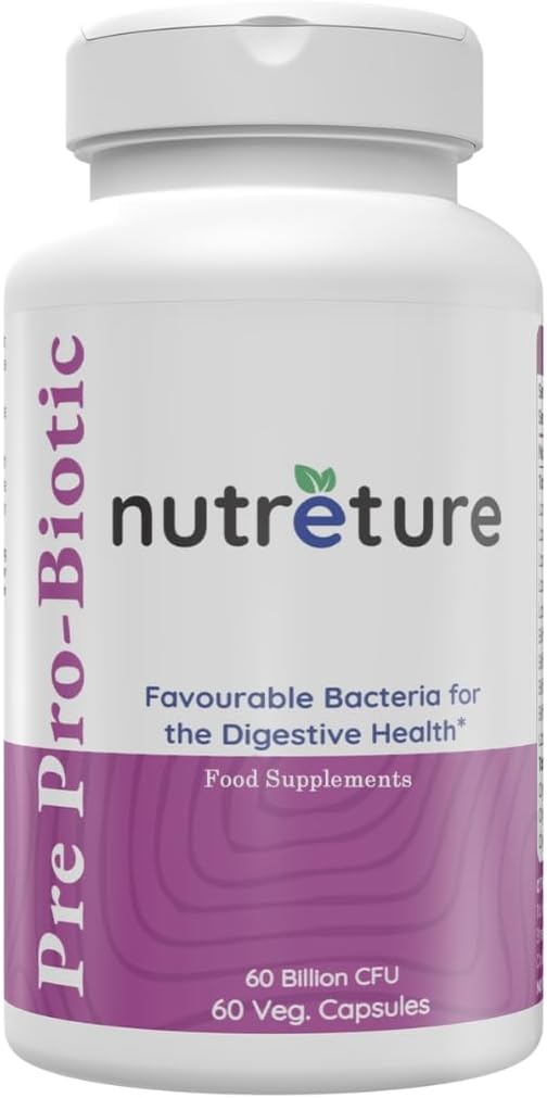 60 Million de probiotiques pour les hommes 60 Capsules Hommes probiotique Supplément de prébiotiques pour la santé Gut.