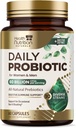 Probiotiques 60 milliards CFU + 10 souches - Mélange quotidien de lactobacillus probiotiques pour le soutien immunitaire, digestif et gustatif, prébiotiques et probiotiques, gaz et ballonnement pour les femmes et les hommes - 60 capsules