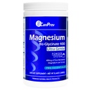 CanPrev Magnésium Bisglycinate 400 Ultra poudre douce 240g 48 portions, 400mg Magnésium élémentaire par scoop, soutient les nuits reposantes, la fonction musculaire, doux sur la digestion, végétalien, non-OGM, sans gluten