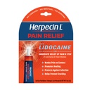 Herpecin-L Traitement de soulagement de la douleur pour les plaies froides et les plaquettes de fièvre, avec la lidocaïne, engourdissements Douleur et démangeaisons, Protège contre l'infection, 0,15 oz