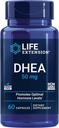 Life Extension DHEA 50 mg – Hormone Balance Supplement, Memory, Muscle Mass and Bone Density Support, Healthy Sex Drive, Gluten-Free, Non-GMO, 60 Capsules
