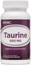 GNC Taurine 500mg, 50 caplets, soutient la fonction musculaire