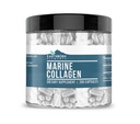 Éléments terriens Peptides de collagène (200 capsules) Collagène de poisson hydrolysé, non-OGM, sans parfum, biodisponible (960 mg de portion)