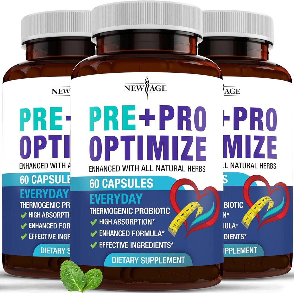 Pro Optimisez les probiotiques pour les femmes, la ménopause, 70 milliards UFC, la santé digestive - Soutien pour le bloom, les éclairs chauds, le soutien articulaire, la sueur nocturne - Gut Health & Metabolism - Dong Quai (180 (paquet de 3))