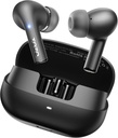 TOZO E2 Earbuds sans fil 10mm Pilotes avec Basse puissante, App Personnalisez 32 EQs, avec 2 Mics AI Call Noise Annulation, 30H Playtime, Bluetooth 5.3 Ear Buds, Comfort Fit écouteurs