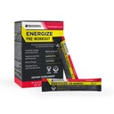 BODi Energize Pre Workout Powder - Beta-Alanine, Quercetin et formule de caféine à faible teneur en sodium pour l'énergie et la concentration accrues, augmenter le supplément d'énergie et d'endurance, punch de fruits, 20 bâtons