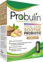 Probulin Total Care Soothe Prebiotic, Probiotic and Postbiotic + Ginger & Mint for Digestive Soothing - 15 Billion CFU - 15 Strains - 30 Vegan Capsules