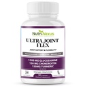 Glucosamine Chondroïtine MSM Joint Supplément avec Turmeric & Boswellia - Soutien conjoint pour les hommes et les femmes - Promotion de la mobilité - Flexibilité et confort – Santé conjointe – Fabriqué aux États-Unis – 90 Capsules