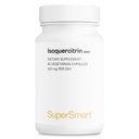 Supersmart - Alpha Glycosyl IsoQuercitrine 200mg par jour - Bioactive Quercetin EMIQ - Supplément flavonoïde - Sans OGM et sans gluten - 60 capsules végétariennes