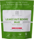 Amy Myers MD Leaky Gut Revive MAX Poudre pour la réparation de Gut Leaky -Powder Potent L-Glutamine pour soutenir la constipation, IBS, Diarrhée, Bloating, Gaz, SIBO, Supplément basé sur les plantes pour la santé de Gut, 1 mois