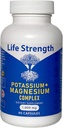 Life Strength Potassium & Magnésium Complex avec Aspartate, Oxyde, Glycinate, Gluconate & Citrate - 1000mg (90 Capsules) Médecins conçus et sur mesure mélangés