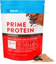 Equip Foods Premier Protéines Poudre de pur, Grass Fed Protéines de boeuf Poudre de carnivore Protéines Isolée de Paléo, Keto Friendly de Gluten et sans produits laitiers Aide à construire et réparer Tissu de 30 portions, chocolat