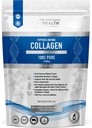 La Poudre de Peptides de Collagène Hydrolysé Intelligent Santé, Fed d'herbe, Haute Protéine, Non aromatisé, Sans gluten, Paléo & Keto Friendly, 10g par portion (2kg) soutient la peau, les cheveux, les ongles, les articulations et les os