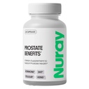 Supplément de soutien à la prostate Nuray pour les hommes et les femmes avec Palmetto Saw, Vitamine C, Vitamine E, Zinc, Stinging Nettle & Alpha Lipoïque Acides - 60 Capsules végétariennes