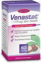 Body Gold Venastat - Suppléments de soutien à la veine des jambes, Suppléments de châtaigne de cheval, Support circulatoire à base de plantes avec Diosmin pour les hommes et les femmes, Flux sanguin sain et circulation - 60 Capsules de Veggie