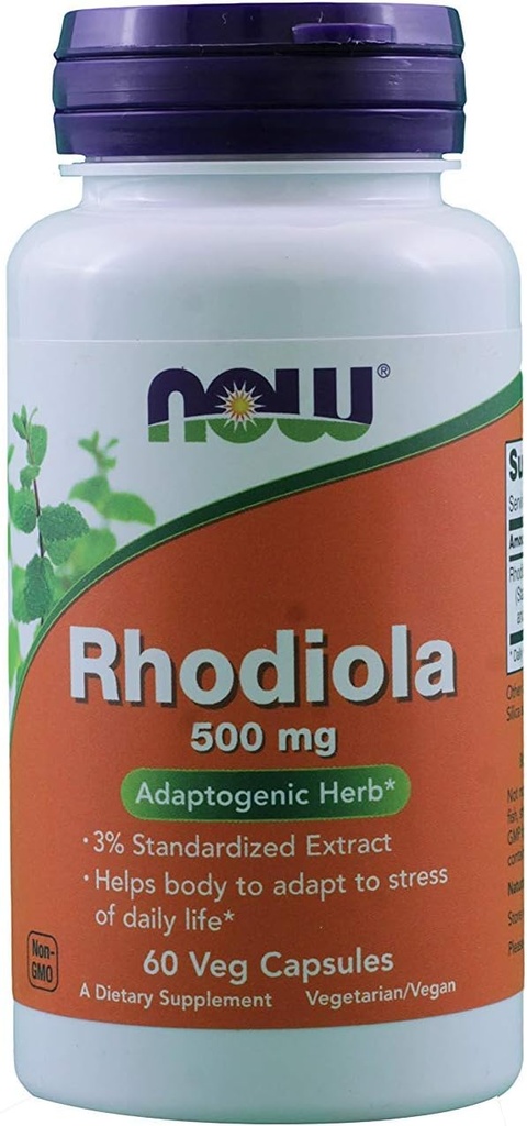 Nourriture Rhodiola Rhodiola Rosea, 60 Capsules / 500mg