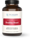 The Wellness Company Heart Healthy - Force cardiovasculaire, flux sanguin, production d'oxyde nitrique et niveaux de cholestérol sains (120ct (2 mois d'approvisionnement)