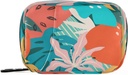 Naanle Cartoon Hawaii Floral Pill Box 7 Day Pill Case Sac de voyage Pill Organizer Sac avec zipper Portable Weekly Case Taille compacte pour le support de supplément de vitamine