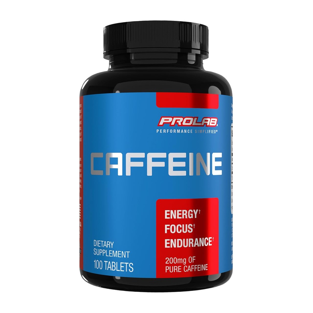 Comprimés de caféine ProLab 100 Compte