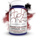 Nootropics Depot Cyanidin 3-Glucoside Capsules $ 125mg $ 60 Comte $ Extrait de riz noir $ C3G $ Oryza Sativa $ Support métabolique, vision et cognitif