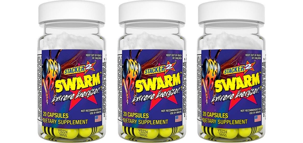 Swarm Extreme Energizer 20 Capsules (paquet de 3)