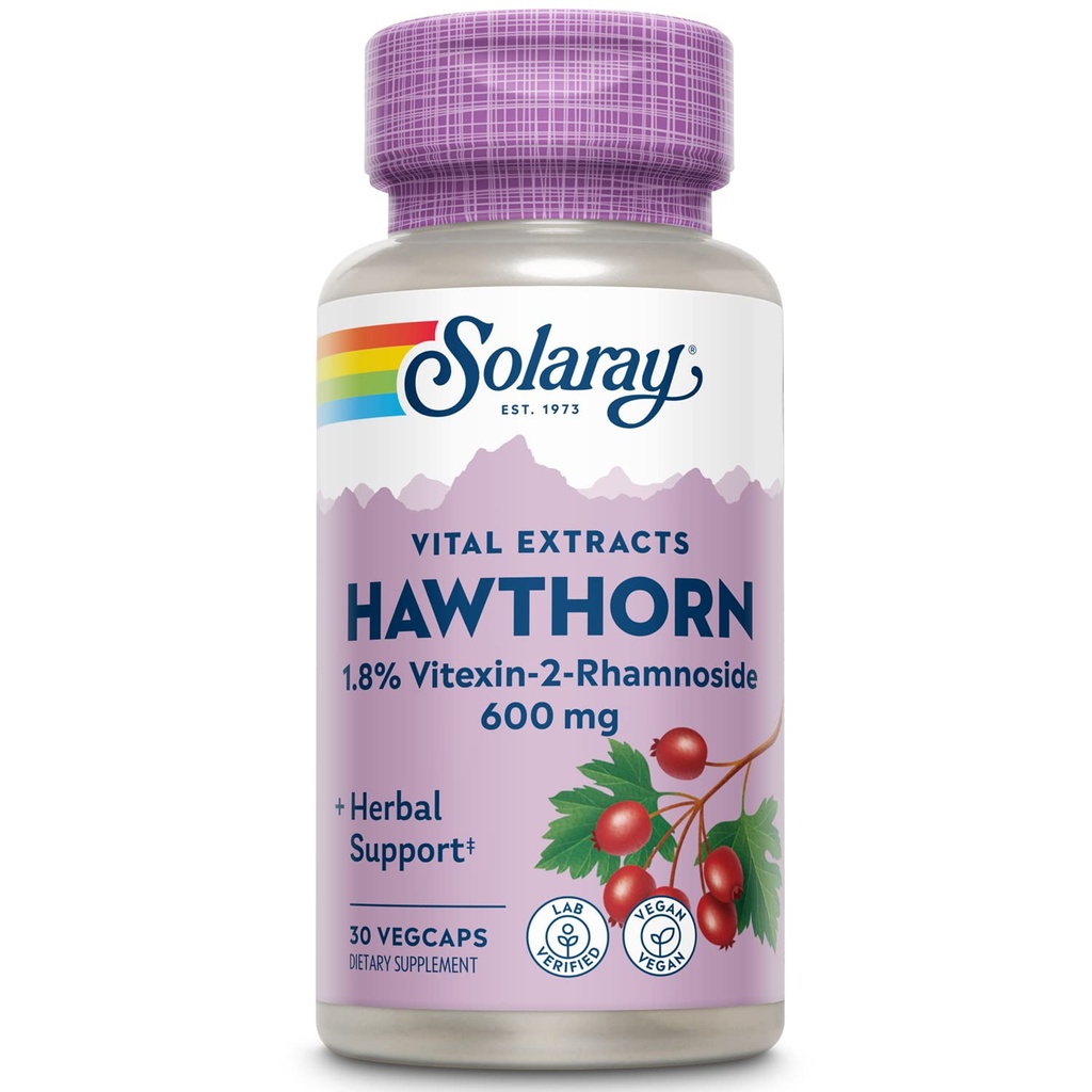 SOLARAY Un supplément quotidien d'extrait d'épine, 600mg