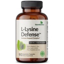 Futurebiotics L-Lysine Defense Immune Support Complexe 1500 MG par portion avec vitamine C, zinc, feuille d'olive et ail - Non-OGM, 90 Capsules végétariennes