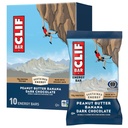 BAR CLIF - Barres de protéines énergétiques - Banane au beurre d'arachide au chocolat noir - Fabriqué avec de l'avoine biologique - Barres énergétiques - Non-OGM - (10 Pack)