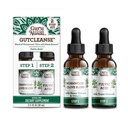 GuruNanda Gutcleanse 2-Step Kit - Supplément alimentaire pour aider à la digestion - Mélange d'acide fulvic, wormwood, clove et extrait de neem, 2x1 FlOz