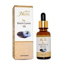 Harraz Huile de cumin noire avec goutte à goutte Albaraka Nigella Cold Pressed Egyptian Pure Natural Herbes brutes Vegan Shifa Sunnah Halal (1 Pack = 1 oz / 30 ml) حراز زيш الحبш السوداш